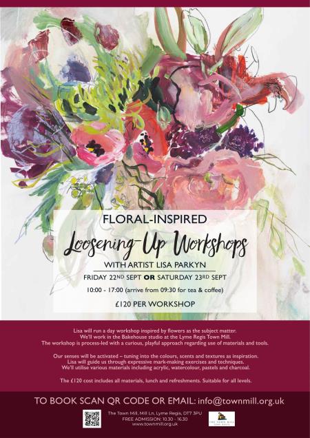 Floral Inspired Loosening-Up Workshop with Lisa Parkyn